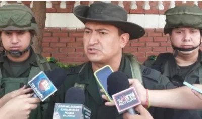 Coronel George Quintero, comandante policía de Norte de Santander.