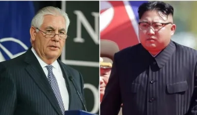 El secretario de Estado de EE.UU., Rex Tillerson y Pyongyang.