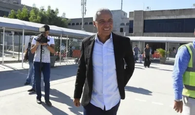 Alexis Mendoza, técnico barranquillero. 