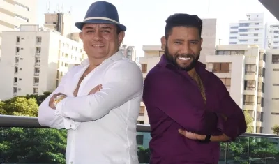 Yilmar Zilguero 'El príncipe del son'  y Yesión 'El cardenal de la salsa' .