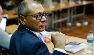 Jorge Glas, vicepresidente sin funciones de Ecuador.