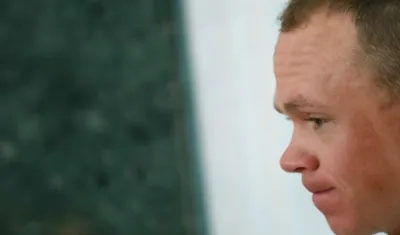 Chris Froome, ciclista británico. 