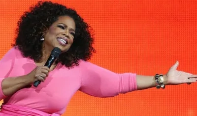 La presentadora  Oprah Winfrey.