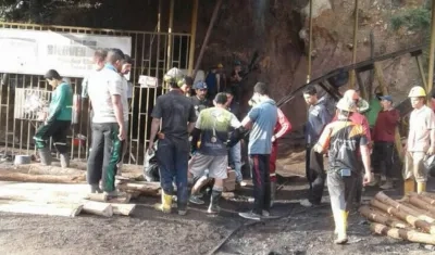 La mina está ubicada en el corregimiento El Pórtico.