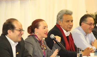 La canciller ecuatoriana María Fernanda Espinosa.