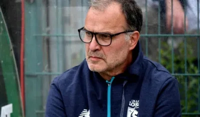 Marcelo Bielsa, técnico argentino. 