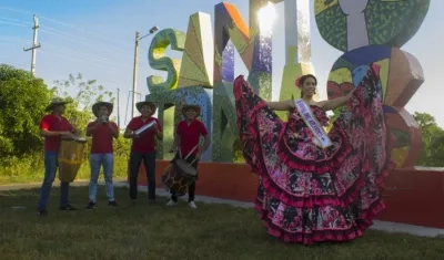 María Alejandra Borrás, reina del Carnaval del Atlántico 2018.