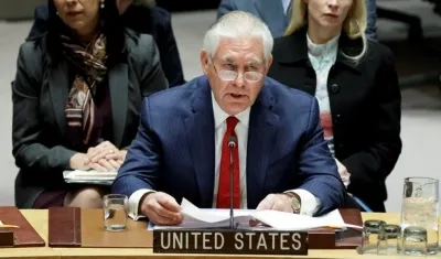 El secretario de Estado de EE.UU., Rex Tillerson.