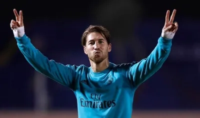 Sergio Ramos, defensa del Real Madrid. 