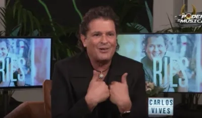 Carlos Vives, cantante colombiano.
