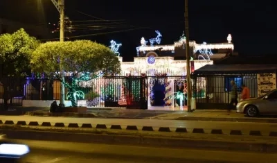 La casa de la familia Aguirre Suárez.