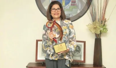 Hilda Hernández, hermana del Presidente hondureño.