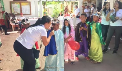 Apertura de la Novena en Los Pendales.
