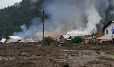 Un total de 20 casas resultaron destruidas.