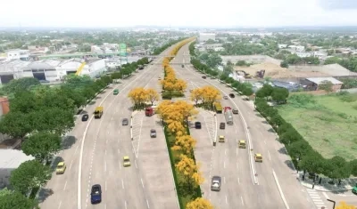 La proyectada ampliación de la Circunvalar.