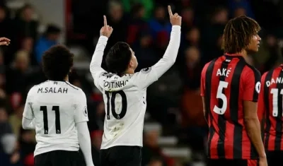 Coutinho, jugador brasileño. 