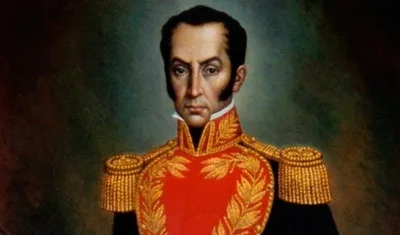 Simón Bolívar, el libertador.