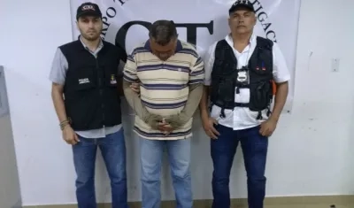 El capturado Horacio Segundo Polo Vargas