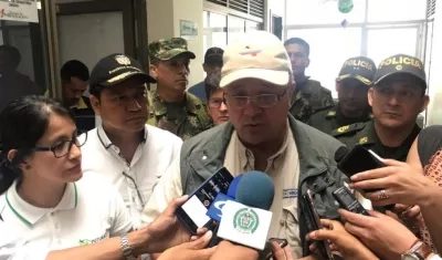 Luis Carlos Villegas, ministro de Defensa.