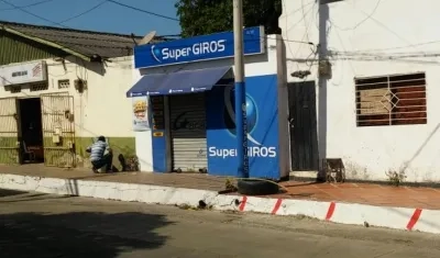 En este local fue hallada la granada.