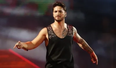 El cantante Maluma.