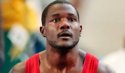 Justin Gatlin, atleta norteamericano. 