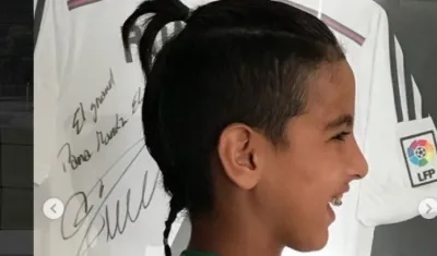 Nuevo look de Martín Elías Jr.