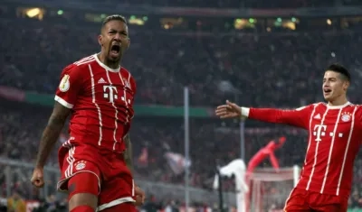 Boateng anotó el primer tanto del partido. 