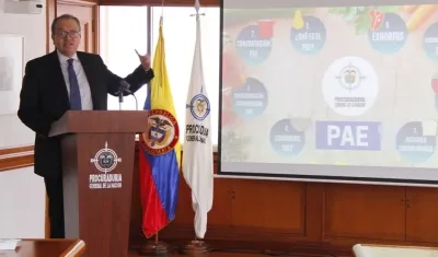 El Procurador General de la Nación, Fernando Carrillo Flórez