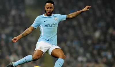 Raheem Sterling, delantero inglés. 