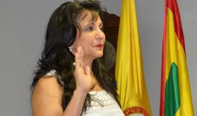 Rocío Gamarra, exsecretaria de Salud del Atlántico y actual Gerente del Cari.