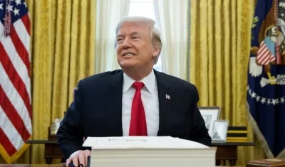 Donald Trump, presidente de los Estados Unidos.