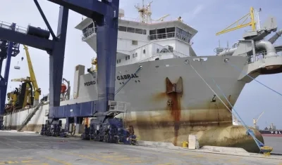 La draga Pedro Álvares Cabral 