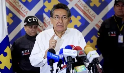 Néstor Humberto Martínez, fiscal general.