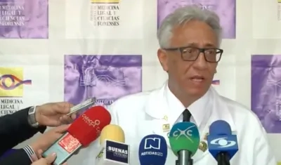 Carlos Valdés, director de Medicina Legal.