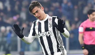 Paulo Dybala, delantero de la Juventus. 