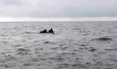 En la embarcación viajaban 14 personas.