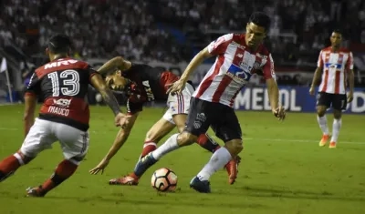 Junior viene de jugar las semifinales de la Copa Sudamericana ante Flamengo. 