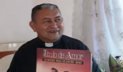 El sacerdote católico Sulivan Antonio Granados Cantillo.