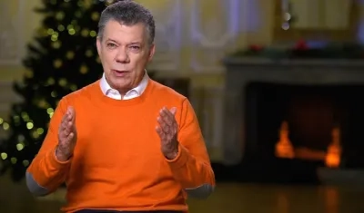 Juan Manuel Santos, Presidente de la República.