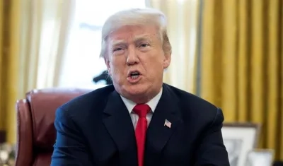 Donald Trump, presidente de Estados Unidos.