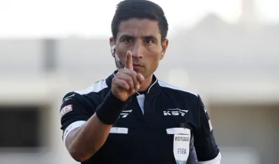 Eduardo Gamboa, árbitro chileno. 
