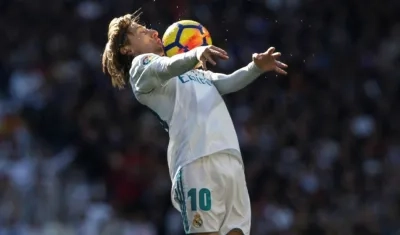 Luka Modric, jugador del Real Madrid. 