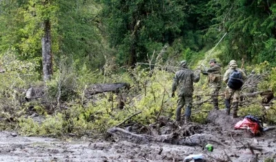Aún faltan seis personas desaparecidas.