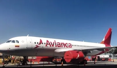 Este es uno de los aviones Airbus A320neo adquirido por Avianca.
