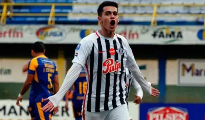 Jesús Medina, delantero paraguayo. 