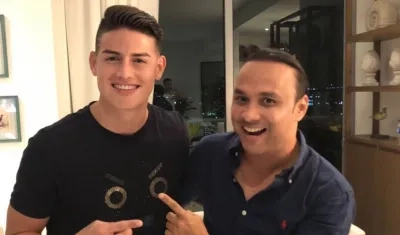 James Rodríguez y Wilfran Castillo.