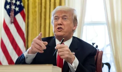 Donald Trump, presidente de Estados Unidos.