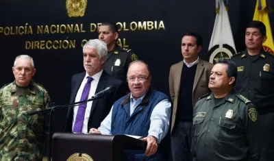 El ministro de Defensa de Colombia, Luis Carlos Villegas.