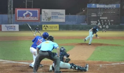 Acción del duelo entre Caimanes y Leones. 